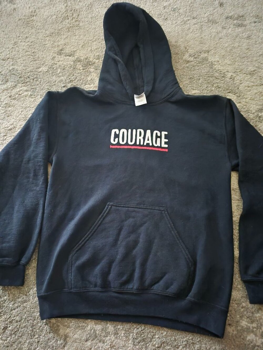 Chance The Rapper Black Courage Small Be Encouraged Tour Pullover Hoodie